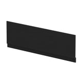 1800mm Charcoal Black MFC Woodgrain Front Bath Panel With Plinth