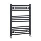 Modern Splash Anthracite  700mm x 500mm  Vertical Ladder Rail