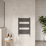Modern Splash Anthracite  700mm x 500mm  Vertical Ladder Rail