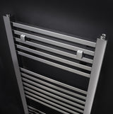 Modern Splash Chrome 1200mm x 500mm Vertical Square Ladder Rail