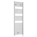 Modern Splash Chrome 1375mm x 480mm Vertical Electric Heated Towel Rail