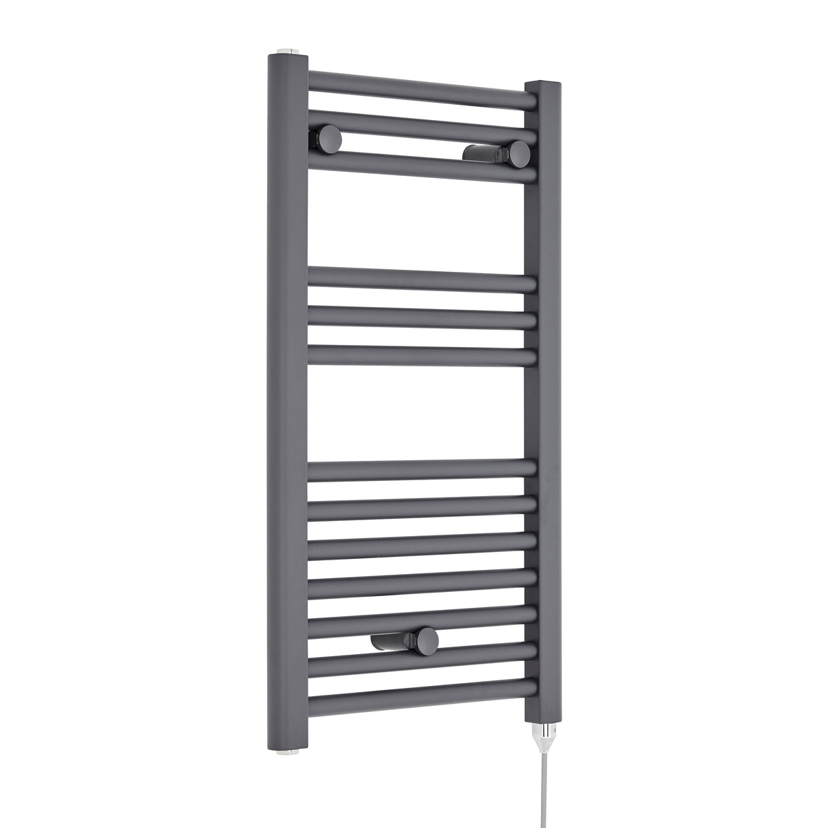 Modern Splash Anthracite 720mm x 400mm Vertical Electric Heated Towel Rail