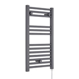 Modern Splash Anthracite 720mm x 400mm Vertical Electric Heated Towel Rail