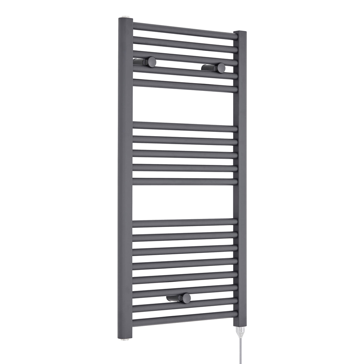 Anthracite 920mm x 480mm Vertical Electric Heated Towel Rail