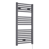 Anthracite 920mm x 480mm Vertical Electric Heated Towel Rail