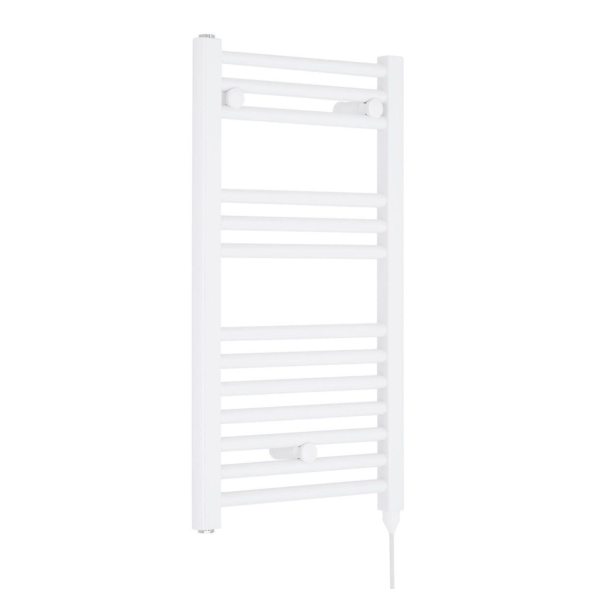 Modern Splash White 720mm x 400mm Vertical Electric Heated Towel Rail
