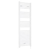 Modern Splash White 1375mm x 480mm Vertical Electric Heated Towel Rail