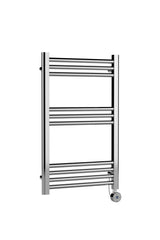Chrome 800mm x 500mm Vertical Electric Heated Towel Rail