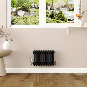 Modern Splash Cast Iron Black Radiator-CIR3-9-4K

