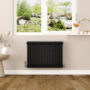 Modern Splash Cast Iron Black Radiator-CIR6-18-4K

