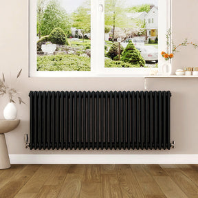 Modern Splash Cast Iron Black Radiator-CIR6-32-4K
