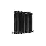 Modern Splash Cast Iron Black Radiator CIR6-13-2K

