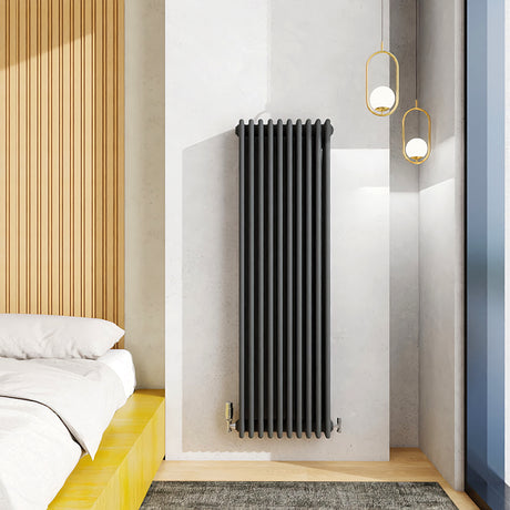 Modern Splash Cast Iron Anthracite Radiator-CIR15-10-4N
