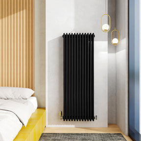 Modern Splash Cast Iron Black Radiator-CIR15-12-4K

