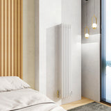 Modern Splash Cast Iron White Radiator-CIR15-6-4T
