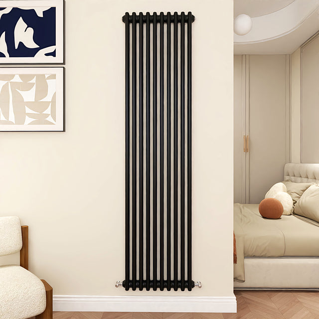 Modern Splash Cast Iron Black radiator-CIR18-10-2K
