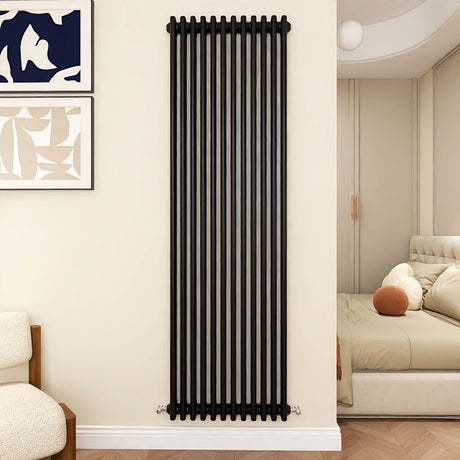 Modern Splash Cast Iron Black radiator-CIR18-12-3K
