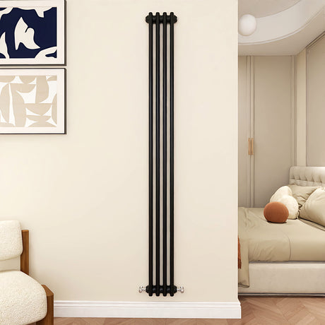 Modern Splash Cast Iron Black radiator-CIR18-4-2K
