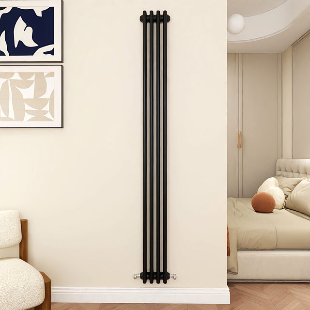 Modern Splash Cast Iron Black radiator-CIR18-4-3K
