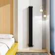 Modern Splash Cast Iron Black Radiator-CIR18-4-4K

