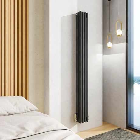 Modern Splash Cast Iron Anthracite Radiator-CIR18-8-4N

