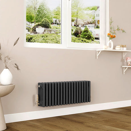 Modern Splash Cast Iron Anthracite Radiator-CIR3-18-4N
