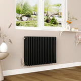 Modern Splash Cast Iron Black Radiator-CIR6-18-4K
