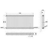 Modern Splash Cast Iron Radiator Size CIR6-26-3