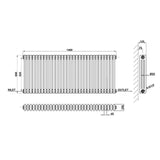 Modern Splash Cast Iron Radiator Size CIR6-32-3
