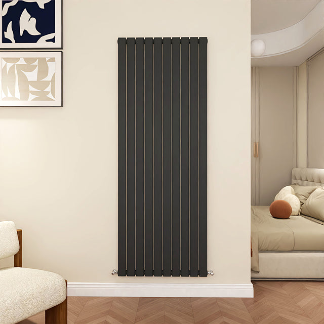 Modern Splash Flat Panel Anthracite radiator-FP18-10-1N
