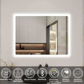 Modern Splash Led Mirror- BM-HD1503BSTX