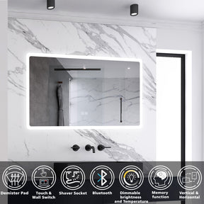 Modern Splash Led Mirror- BM-HD1505BM