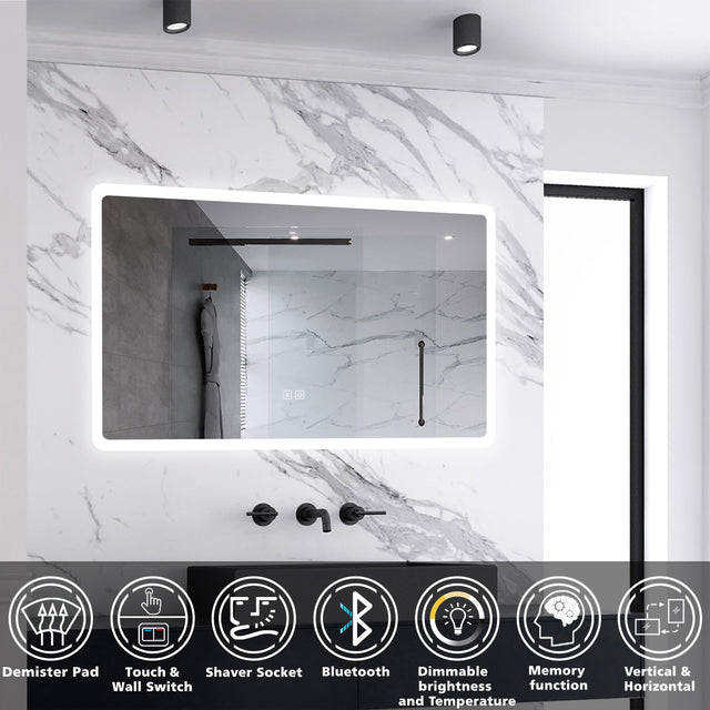 Modern Splash Led Mirror- BM-HD1505BM