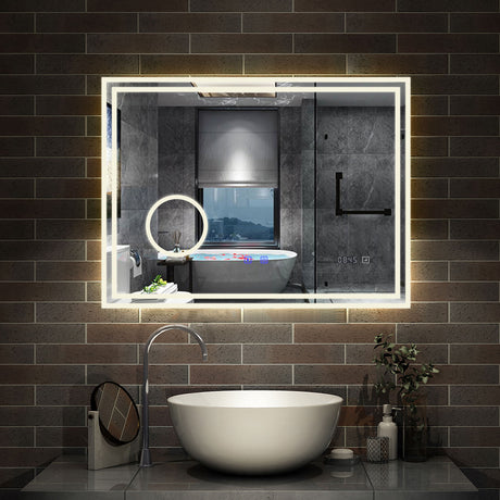 Modern Splash Led Mirror- BM-HDS1302