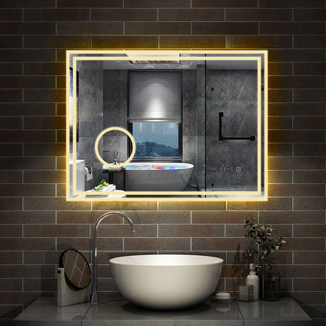 Modern Splash Led Mirror- BM-HDS1302