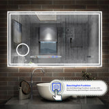 Modern Splash Led Mirror- BM-HD1406BSTM