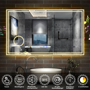Modern Splash Led Mirror- BM-HDS1303