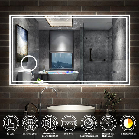 Modern Splash Led Mirror- BM-HD1406BSTM 
