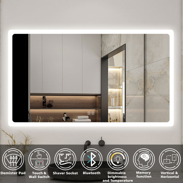 Modern Splash Led Mirror- BM-HD1506BS