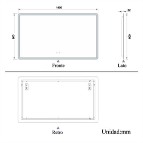 Modern Splash Led Mirror- BM-HD1507BS 

