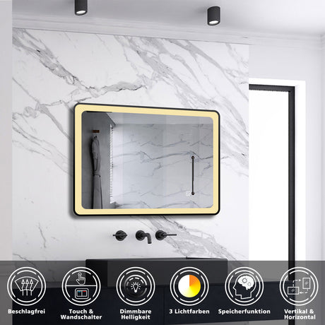 Modern Splash Led Mirror- BM-HDFK1502H 
