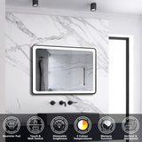 Modern Splash Led Mirror- BM-HDFK1502H
