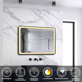 Modern Splash Led Mirror- BM-HDFK1502H