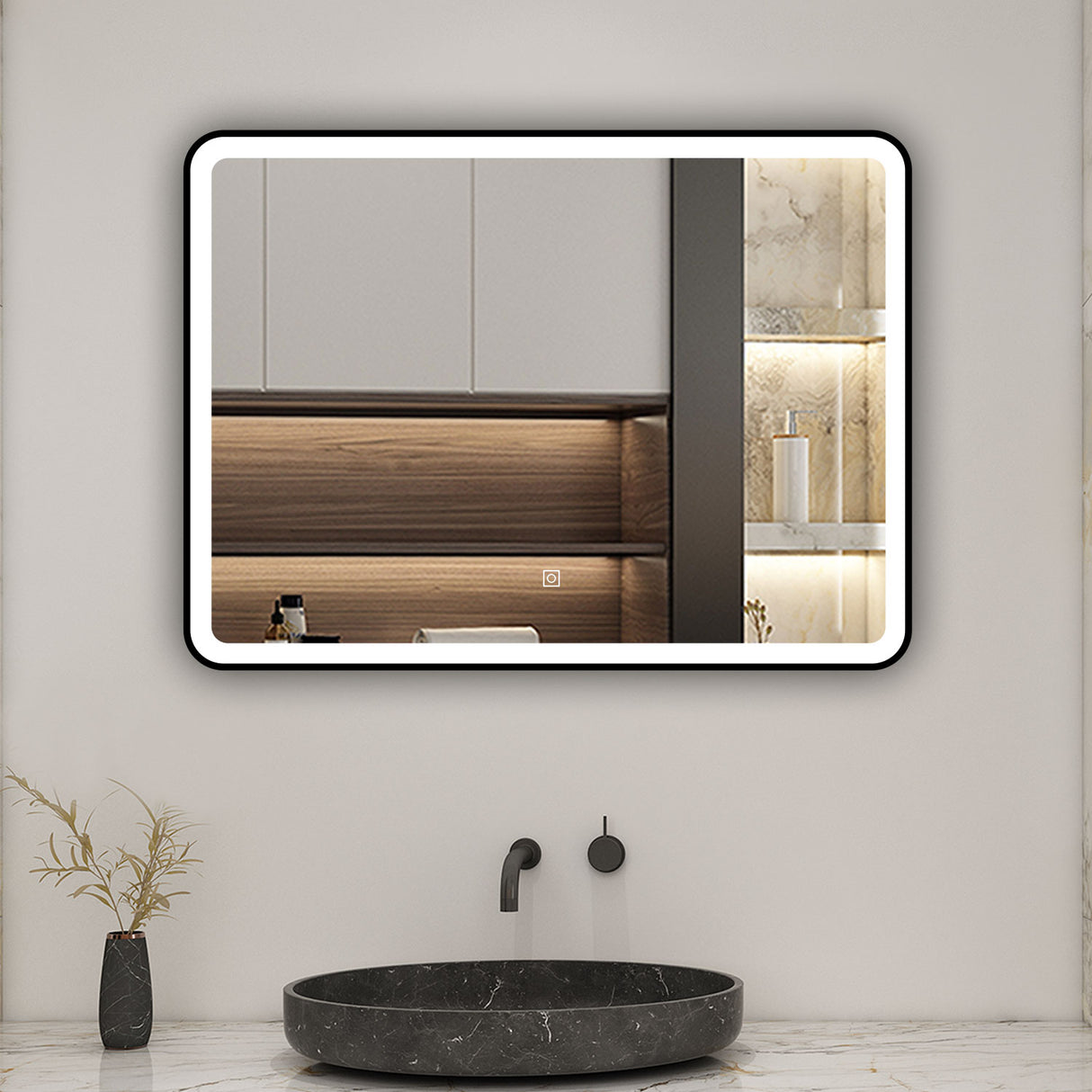 Modern Splash Led Mirror- BM-HD1303BS