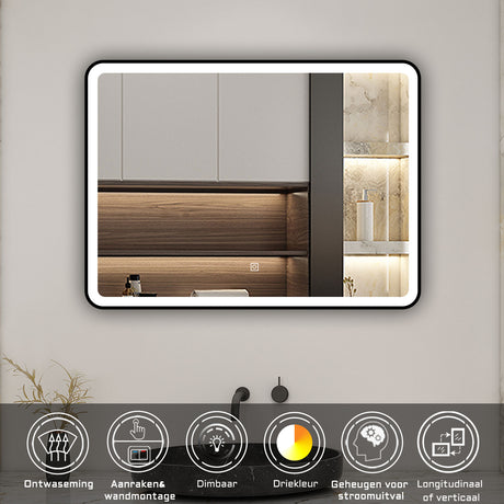 Modern Splash Led Mirror- BM-HDFK1503H 
