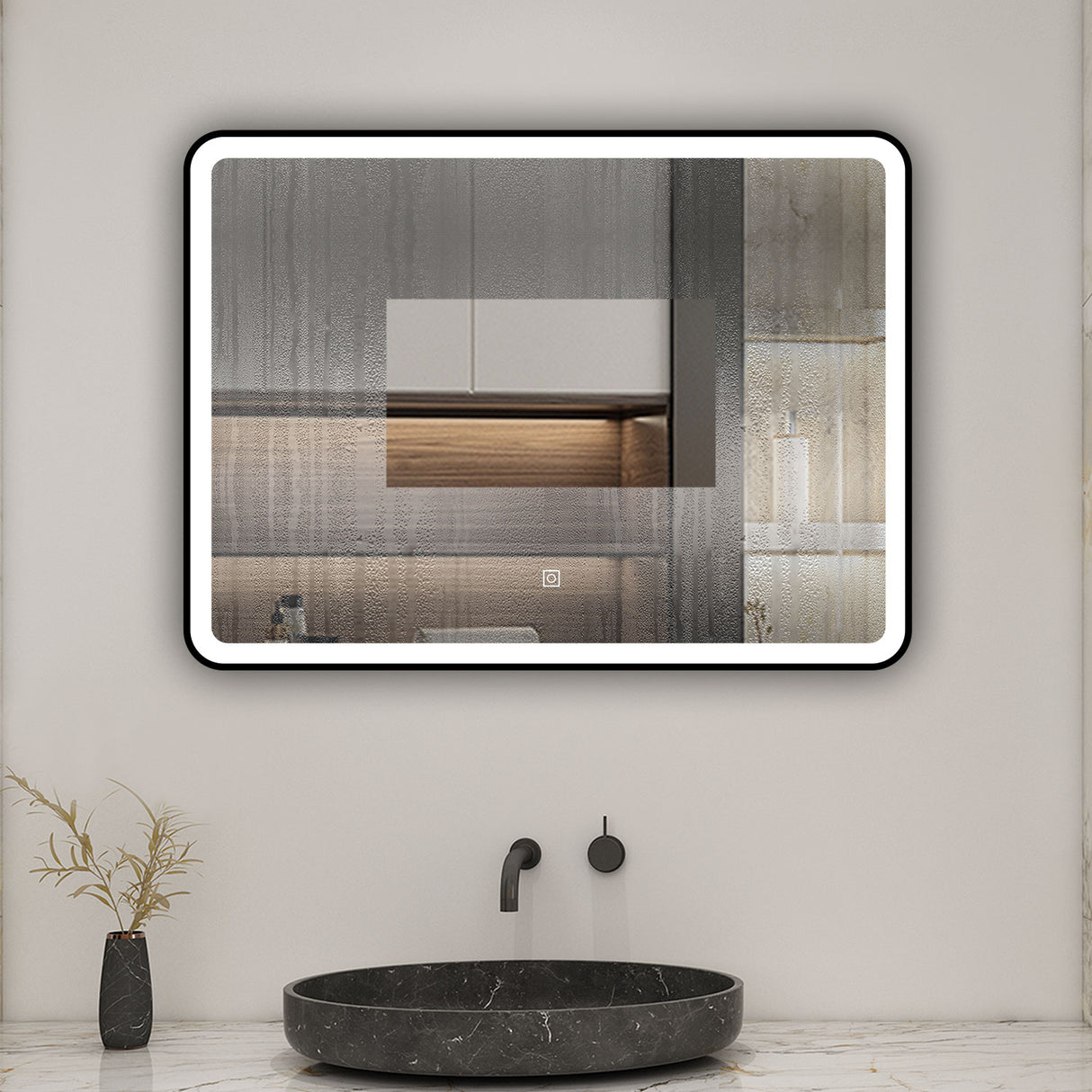 Modern Splash Led Mirror- BM-HDFK1503H 

