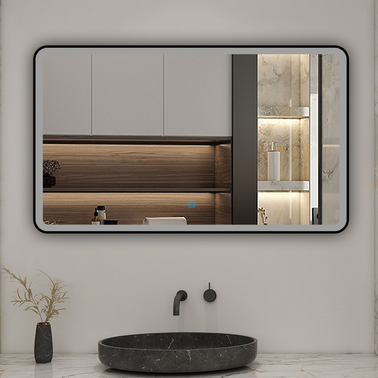Modern Splash Led Mirror- BM-HDFK1505H 
