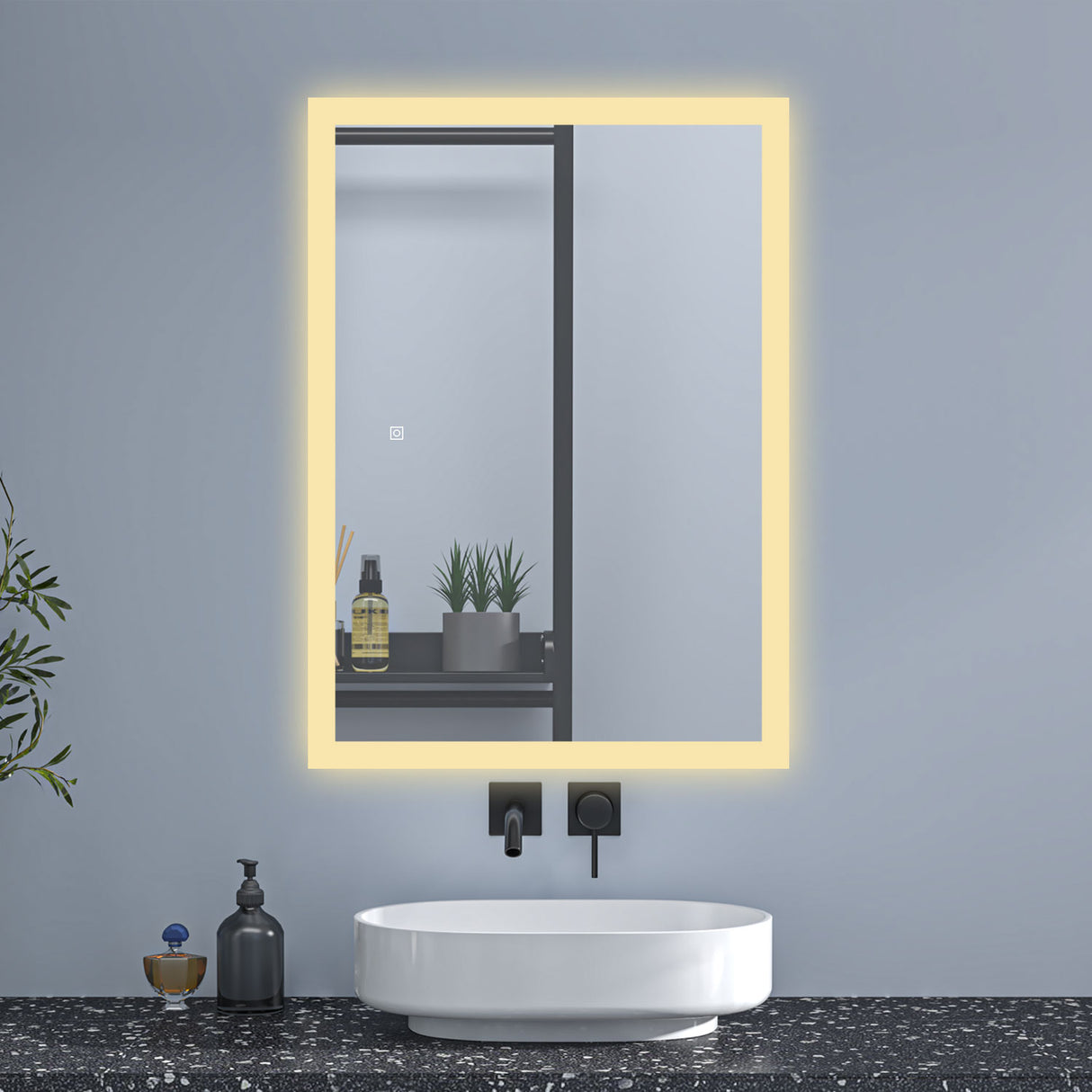 Modern Splash Led Mirror- BM-HDS1502