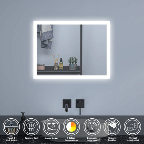 Modern Splash Led Mirror- BM-HDS1316