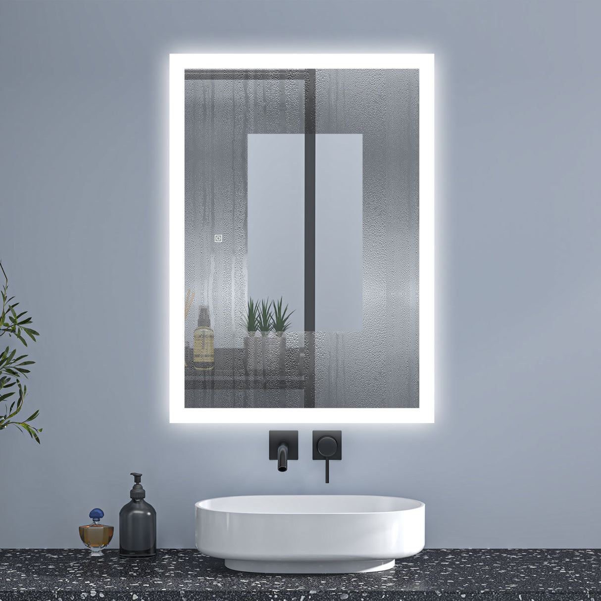 Modern Splash Led Mirror- BM-HDS1201TX